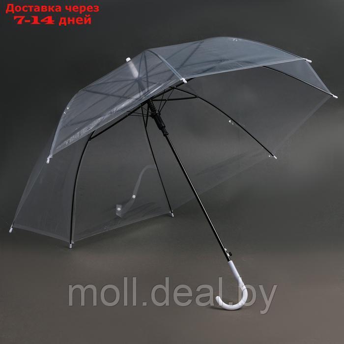 Зонт детский прозрачный с наклейками "Cмайлики", d=90см - фото 5 - id-p227087664