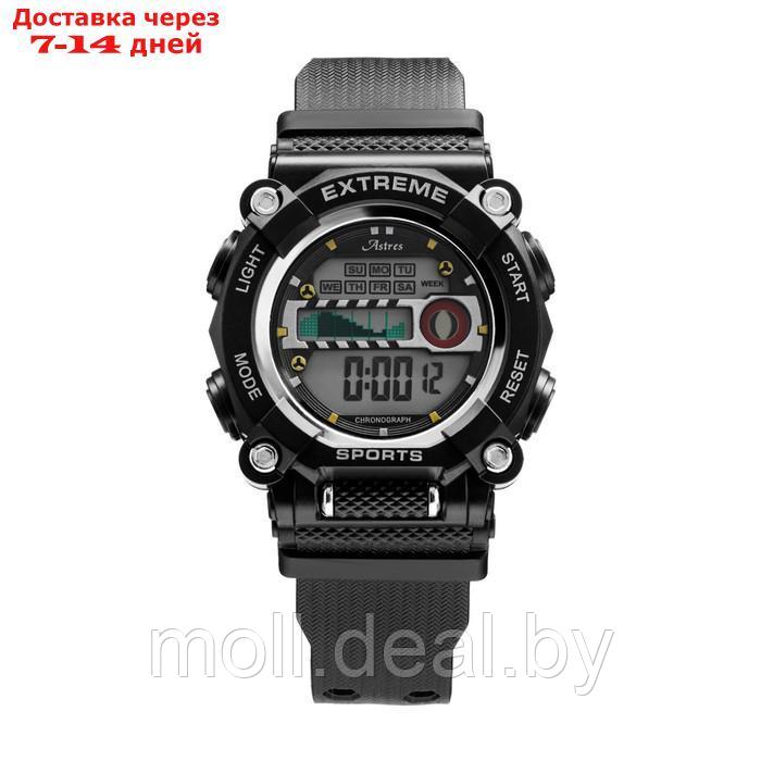 Часы наручные электронные Astres Extreme, d-5.2 см, ремешок силикон - фото 2 - id-p227100176