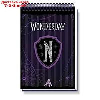 Творческий блокнот "Wonderday", cо стикерами и переводными татуировками, A5