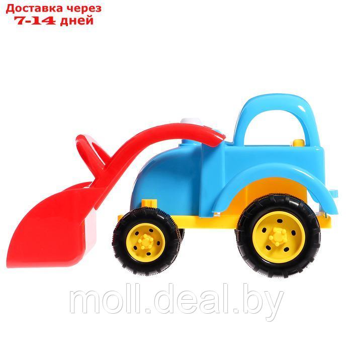 Песочный набор "Трактор", 5 предметов, цвета МИКС - фото 4 - id-p227088674