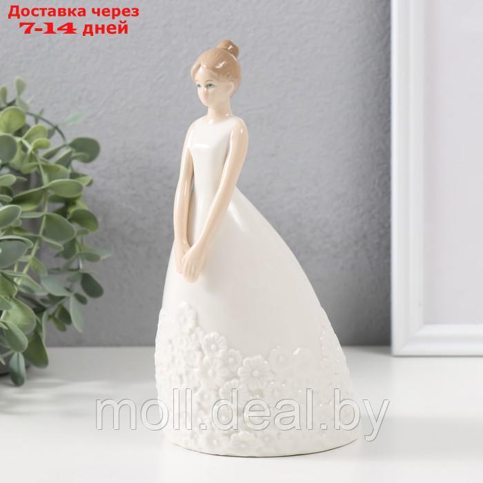 Сувенир керамика "Невеста перед свадьбой" 19х10х9,5 см - фото 4 - id-p227080726