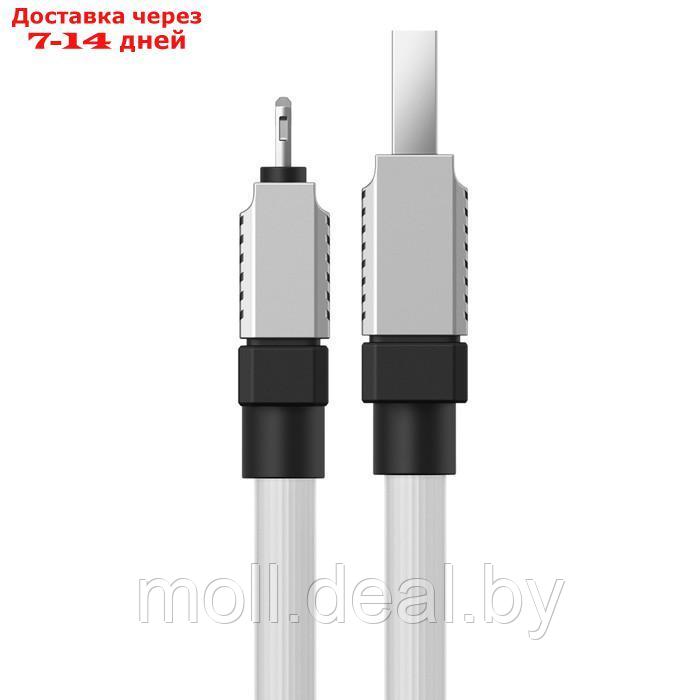 Кабель Baseus, Lightning - USB, 2.4 А, 2 м, белый - фото 5 - id-p227090659