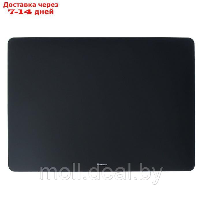 Накладка на стол пластиковая А2, (600 х 550 мм), ErichKrause "Matt Total Black", черная - фото 2 - id-p227079729