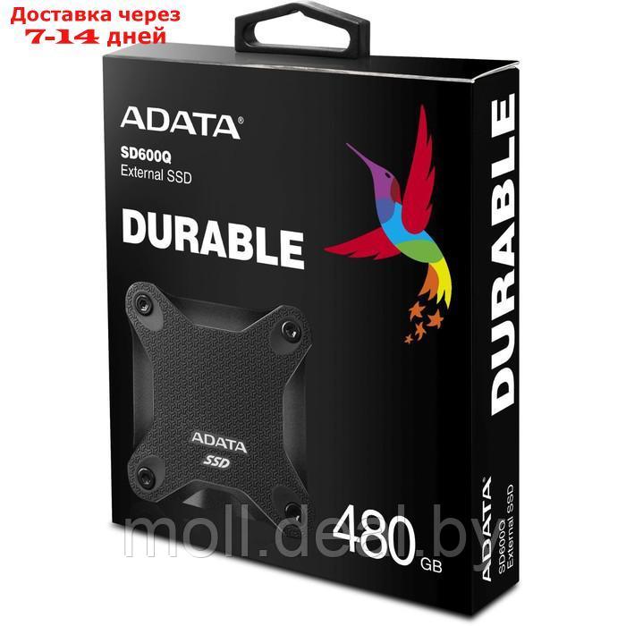 Накопитель SSD A-Data USB 3.0 480GB ASD600Q-480GU31-CBK SD600Q 1.8" черный - фото 6 - id-p227097884