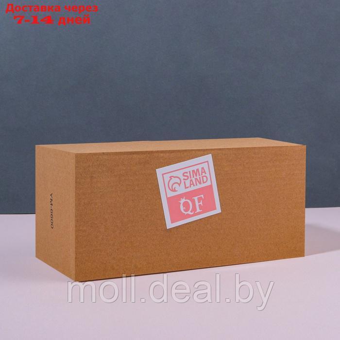 Органайзер для хранения "SHINE", с крышкой, 3 секции, 21,5 × 8,8 × 9,5 см, цвет прозрачный/золотистый - фото 8 - id-p227078754