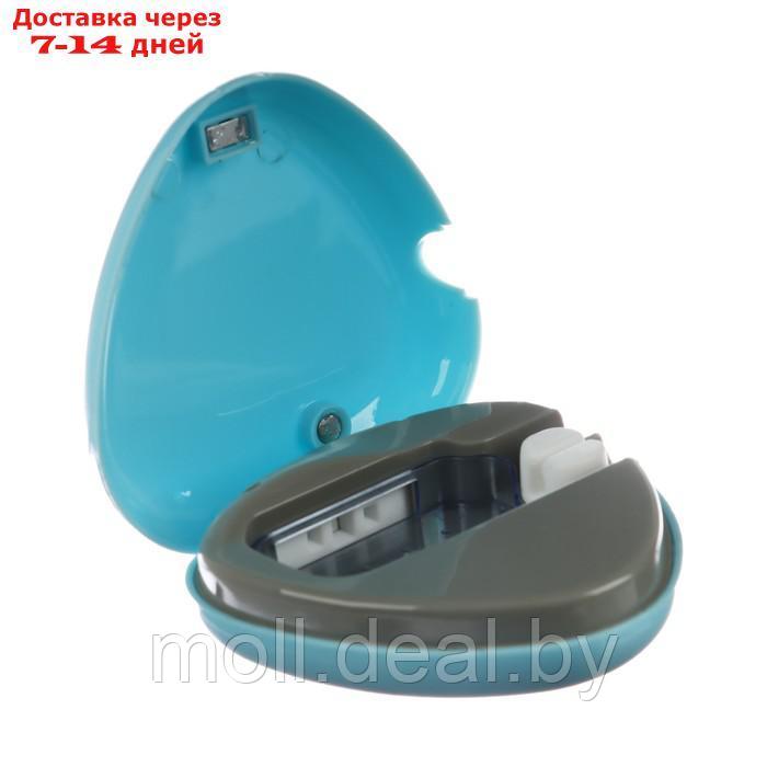 Портативный стерилизатор для зубных щеток LGS-07, 500 мА/ч, АКБ, голубой - фото 3 - id-p227092700