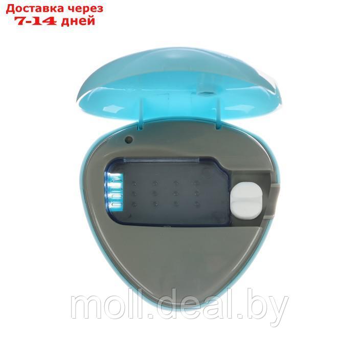 Портативный стерилизатор для зубных щеток LGS-07, 500 мА/ч, АКБ, голубой - фото 4 - id-p227092700