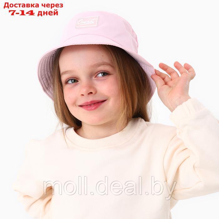 Панама детская для девочки, цвет розовый рр. 48-50см - фото 7 - id-p227085703