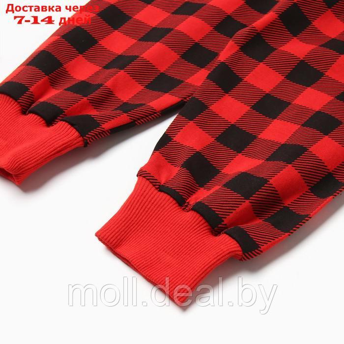 Пижама для мальчика, цвет красный, рост 92 см - фото 9 - id-p227093698