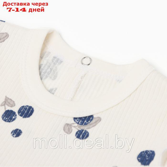 Платье и повязка Крошка Я Blueberry р. 68-74, молочный - фото 8 - id-p227084716