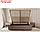 Кровать "Алькасар" с ПМ, 140×200 см, ЭКО деревянный каркас, ящик, велюр, цвет велутто 11, фото 6