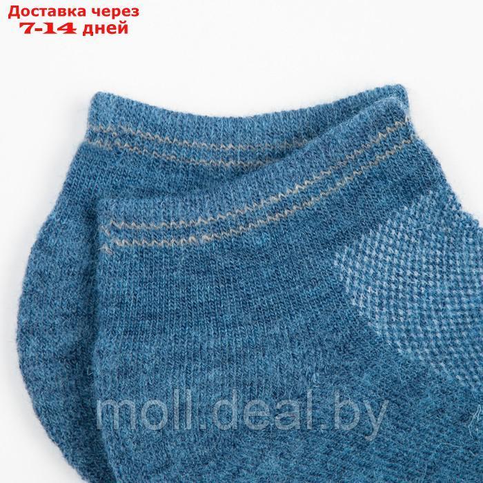 Носки мужские укороченные "Soft merino", цвет джинс, размер 41-43 - фото 2 - id-p227117089