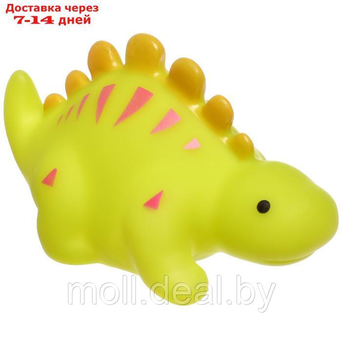 Набор резиновых игрушек для ванны "Динозавры", 6 шт, Крошка Я - фото 5 - id-p227084721