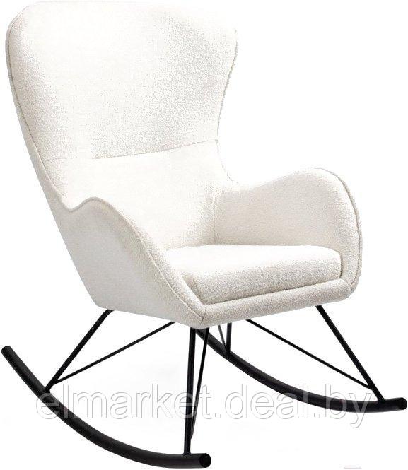 Кресло-качалка Halmar LIBERTO 3 белый - фото 1 - id-p227210249
