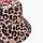Панама женская женская MINAKU двусторонняя принт леопард, цвет бежевый, р-р 58, фото 3