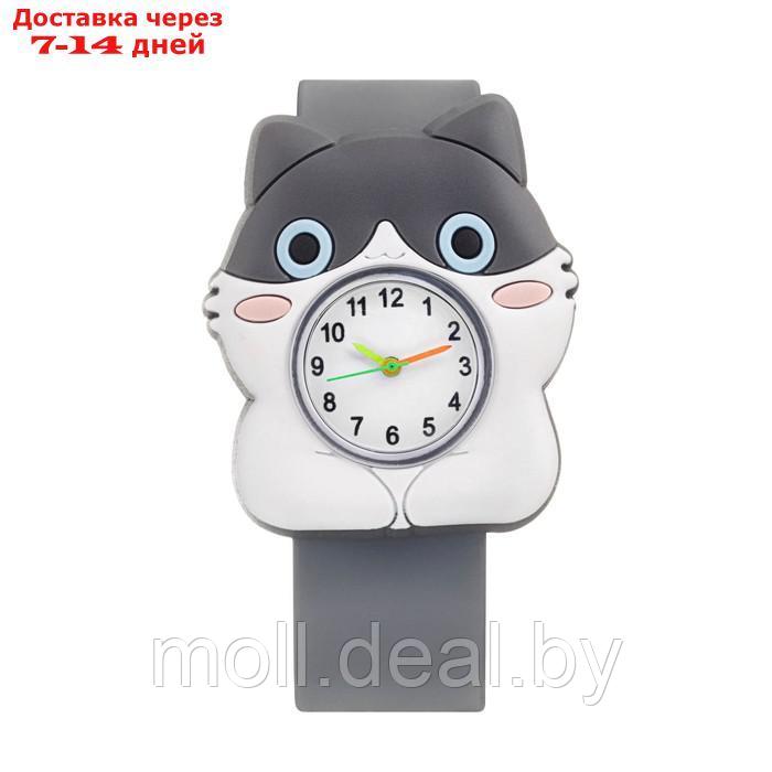 Часы наручные детские "Кот", ремешок силикон - фото 1 - id-p227100265