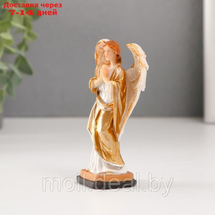 Сувенир полистоун "Молитва ангела в золотом одеянии" 10 см - фото 2 - id-p227080757