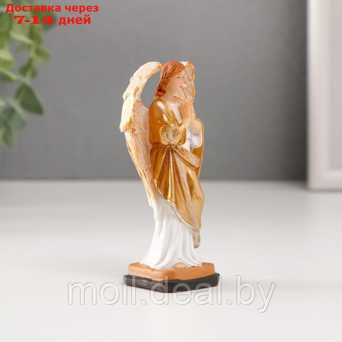 Сувенир полистоун "Молитва ангела в золотом одеянии" 10 см - фото 4 - id-p227080757