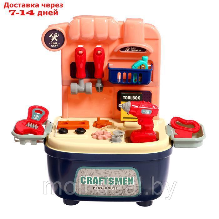 Набор детских инструментов "Ремесленник", в чемодане, 24 элемента - фото 3 - id-p227088705