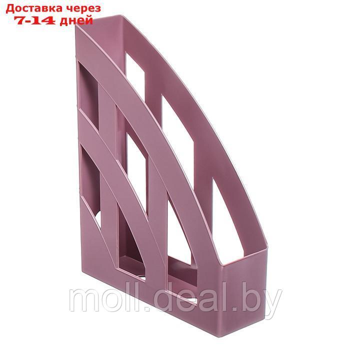 Лоток для бумаг вертикальный 75 мм, ErichKrause "Office Manga", розовый - фото 1 - id-p227079759