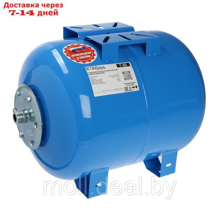Гидроаккумулятор ETERNA H050, для систем водоснабжения, горизонтальный, 50 л - фото 1 - id-p226890442