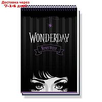 Творческий блокнот "Wonderday", cо стикерами и переводными татуировками, A4