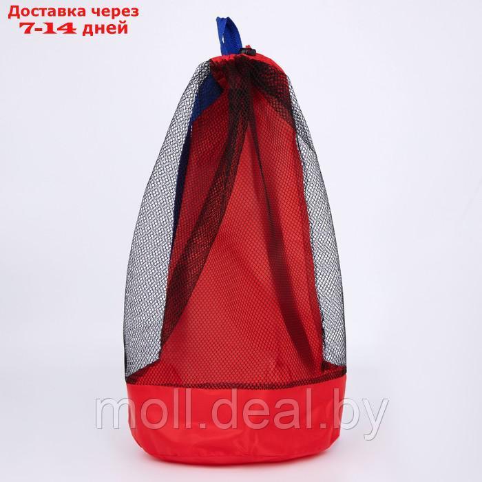 Рюкзак пляжный , 47*24 см, сетка, для песочницы, красный цвет - фото 1 - id-p227112927