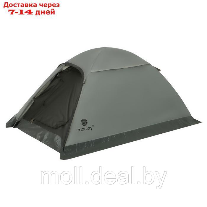 Палатка трекинговая maclay TAGANAY 2, 205х140х120 см, 2-местная - фото 3 - id-p226890455