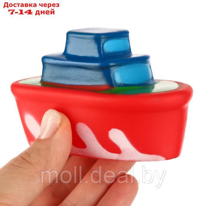 Набор резиновых игрушек для ванны "Транспорт", 6 шт, Крошка Я - фото 8 - id-p227085732