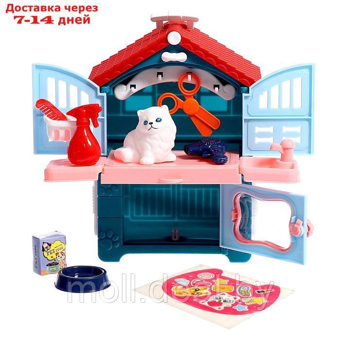 Игровой набор "Кошкин дом", питомец с аксессуарами, МИКС - фото 3 - id-p227097986
