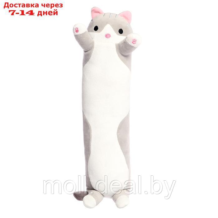 Мягкая игрушка "Кот Батон", цвет серый, 50 см - фото 1 - id-p227083757