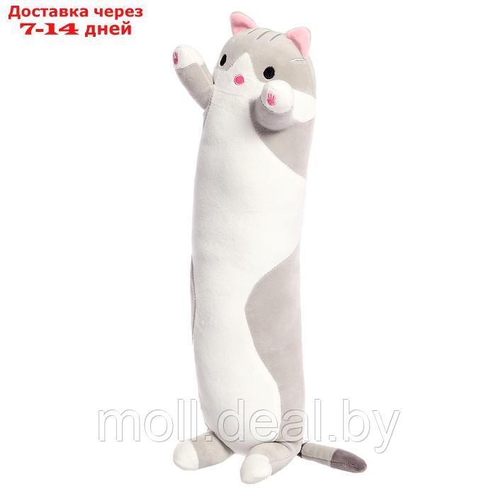 Мягкая игрушка "Кот Батон", цвет серый, 50 см - фото 3 - id-p227083757