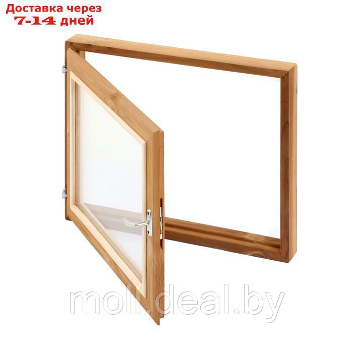 Окно, 50×60см, двойное стекло ТЕРМО хвоя - фото 4 - id-p227110838