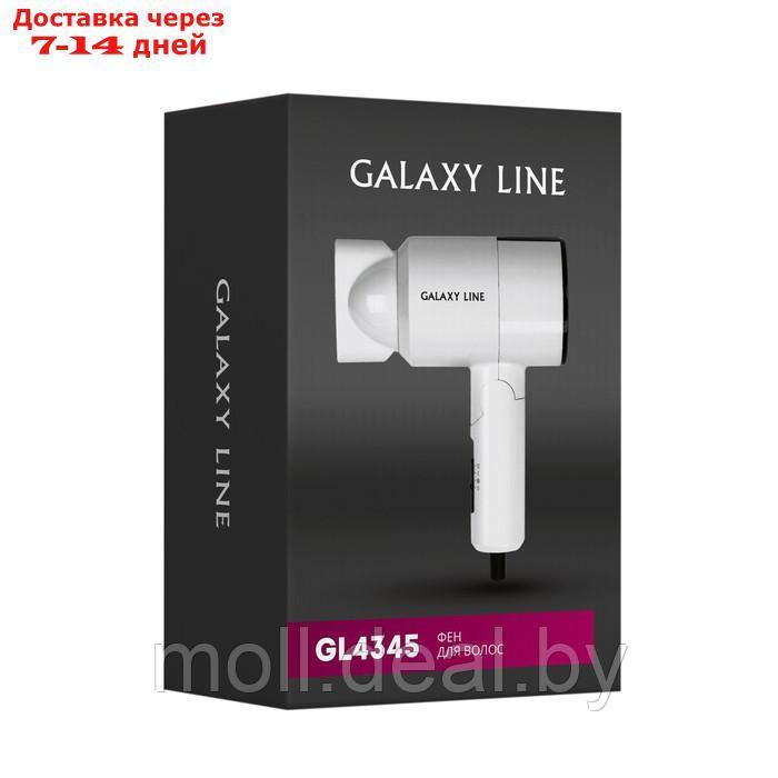 Фен Galaxy LINE GL 4345, 1400 Вт, 2 скорости, 2 температурных режима, концентратор,белый - фото 2 - id-p227098007