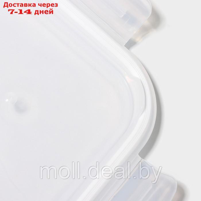 Контейнер из жаропрочного стекла Доляна "Шиаду", квадратный, 520 мл, 13×6,5 см - фото 7 - id-p227076807