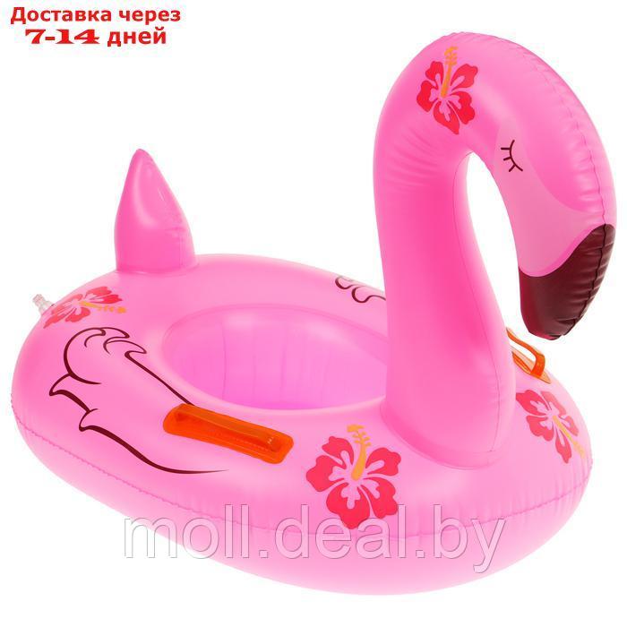 Плотик для плавания "Фламинго" 72 х 60 см, цвет розовый