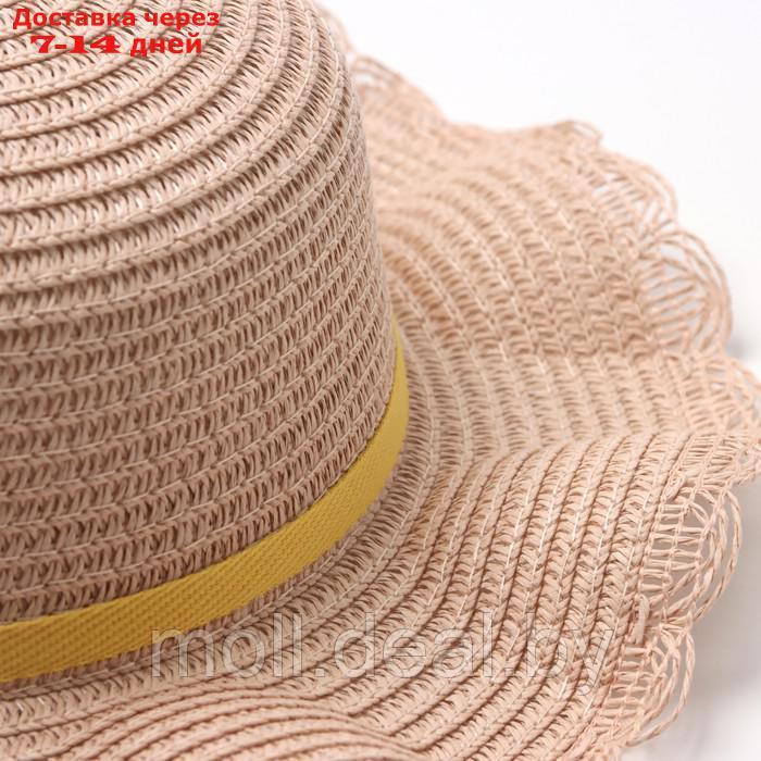 Шляпа для девочки с бантом MINAKU, р-р 52, цв.розовый - фото 3 - id-p227085752