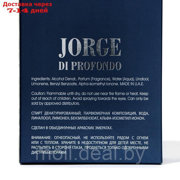 Парфюмерная вода мужская Jorge De Profondo (по мотивам Acqua Di Gio), 100 мл - фото 4 - id-p227089723