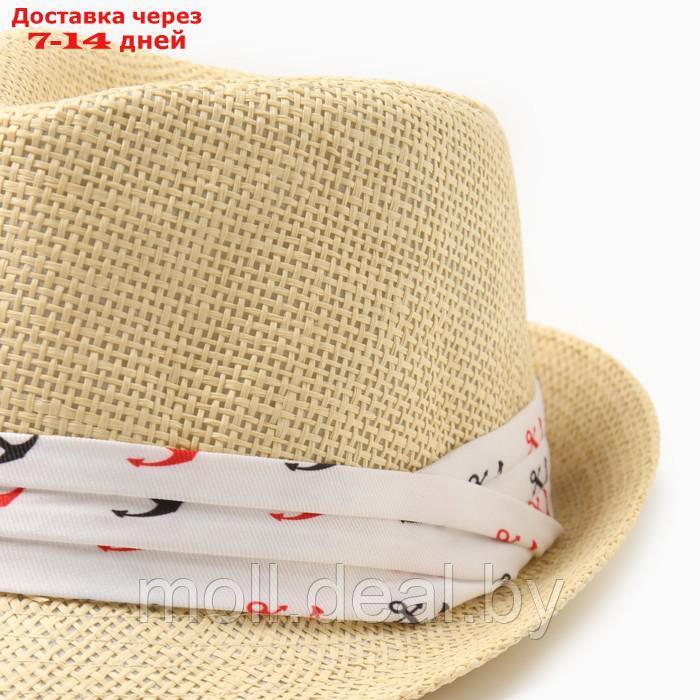 Шляпа мужская MINAKU, цвет молочный, р-р 58 - фото 3 - id-p227091724
