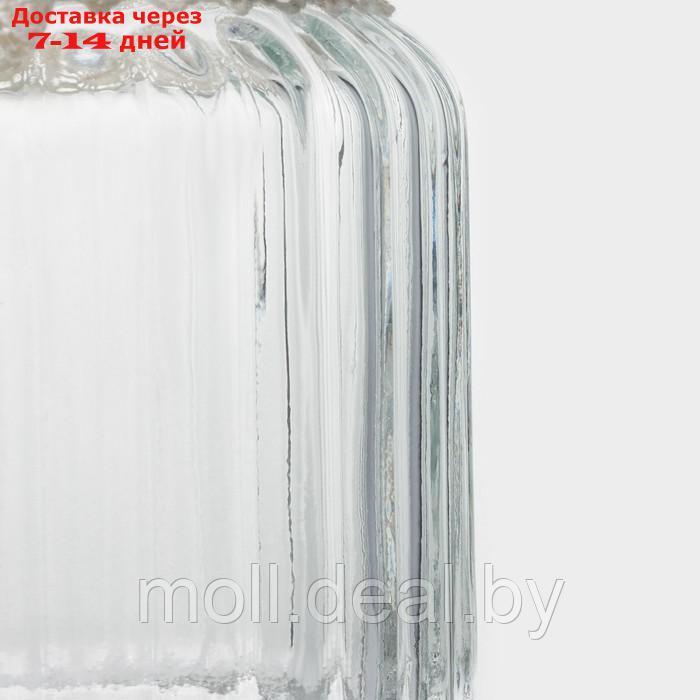 Банка стеклянная для сыпучих продуктов с керамической крышкой Доляна "Варенье", 250 мл, 8×13 см - фото 6 - id-p227076822