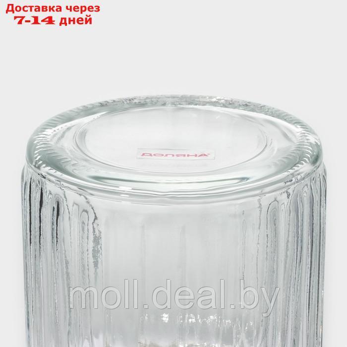 Банка стеклянная для сыпучих продуктов с керамической крышкой Доляна "Варенье", 250 мл, 8×13 см - фото 7 - id-p227076822