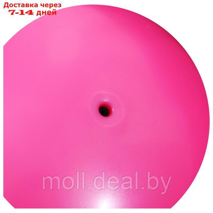 Мяч для художественной гимнастики "Металлик", d=15 см, цвет фуксия - фото 3 - id-p226890491