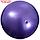 Мяч для художественной гимнастики "Металлик", d=19 см, цвет фиолетовый, фото 2