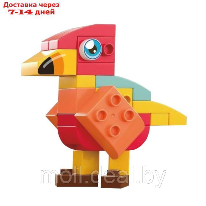 Конструктор детский Funky Toys "Попугай", с крупными блоками, 26 деталей - фото 1 - id-p227082786