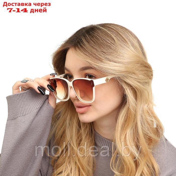 Очки солнцезащитные женские "OneSun", uv 400, дужка 15 см, линза 6.6х5.3 см - фото 2 - id-p226886576