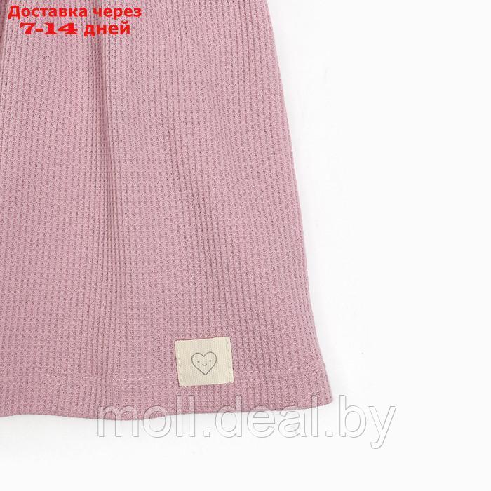 Платье Крошка Я BASIC LINE, рост 92-98 см, розовый - фото 4 - id-p227106748