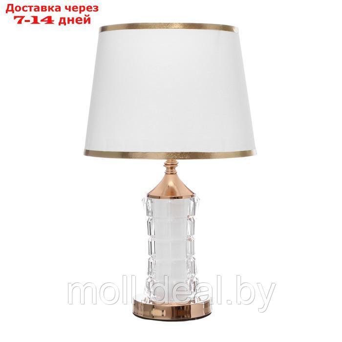 Настольная лампа с подсветкой "Фейри" Е27 40Вт золото 25х25х41 см - фото 6 - id-p227077819