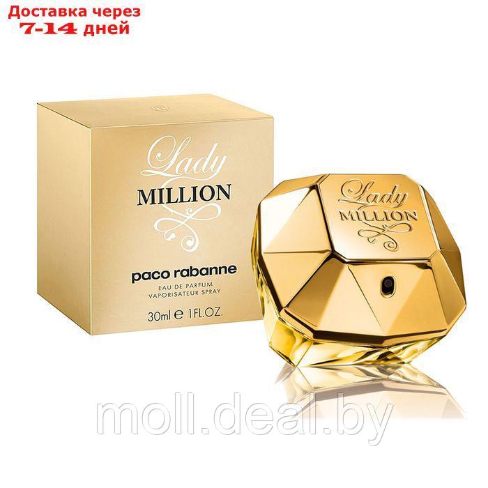 Парфюмерная вода Paco Rabanne Lady Million, 30 мл - фото 1 - id-p227089743