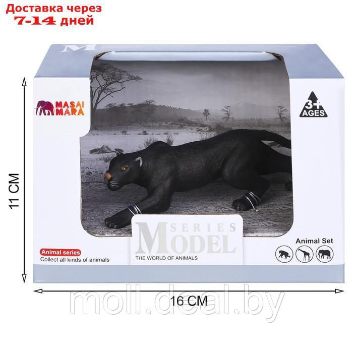 Фигурка "Мир диких животных: чёрная пантера на охоте" - фото 4 - id-p227082799