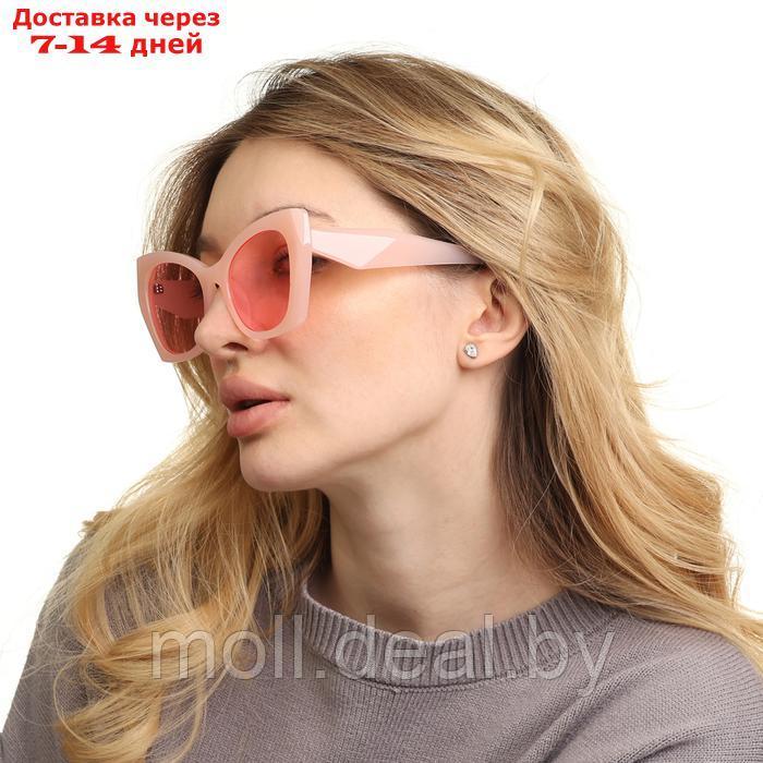 Очки солнцезащитные женские "OneSun", uv 400, дужка 15, линза 5.2х4.5 см - фото 2 - id-p226886582